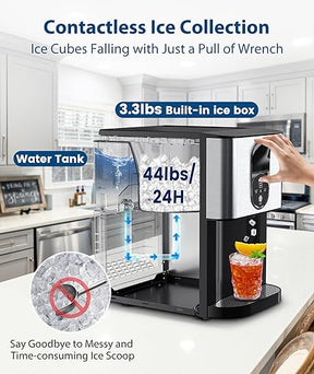 🎁NEW PRODUCTS IN 2024!Countertop ice machine