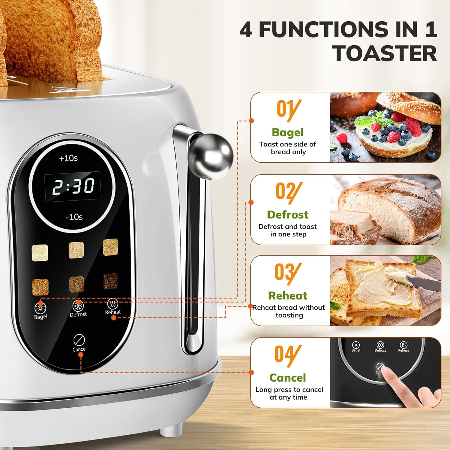 Touch Control Toaster