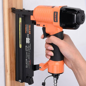 2 in 1 Pneumatic Brad Nailer and Stapler with Carrying Case