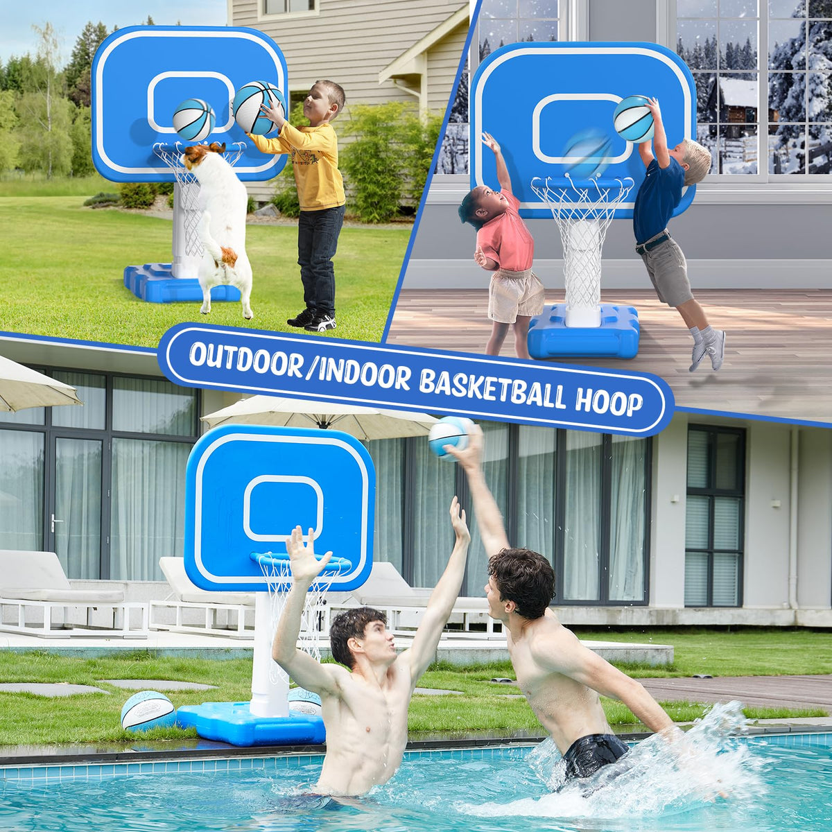 Pool Basketball Hoop