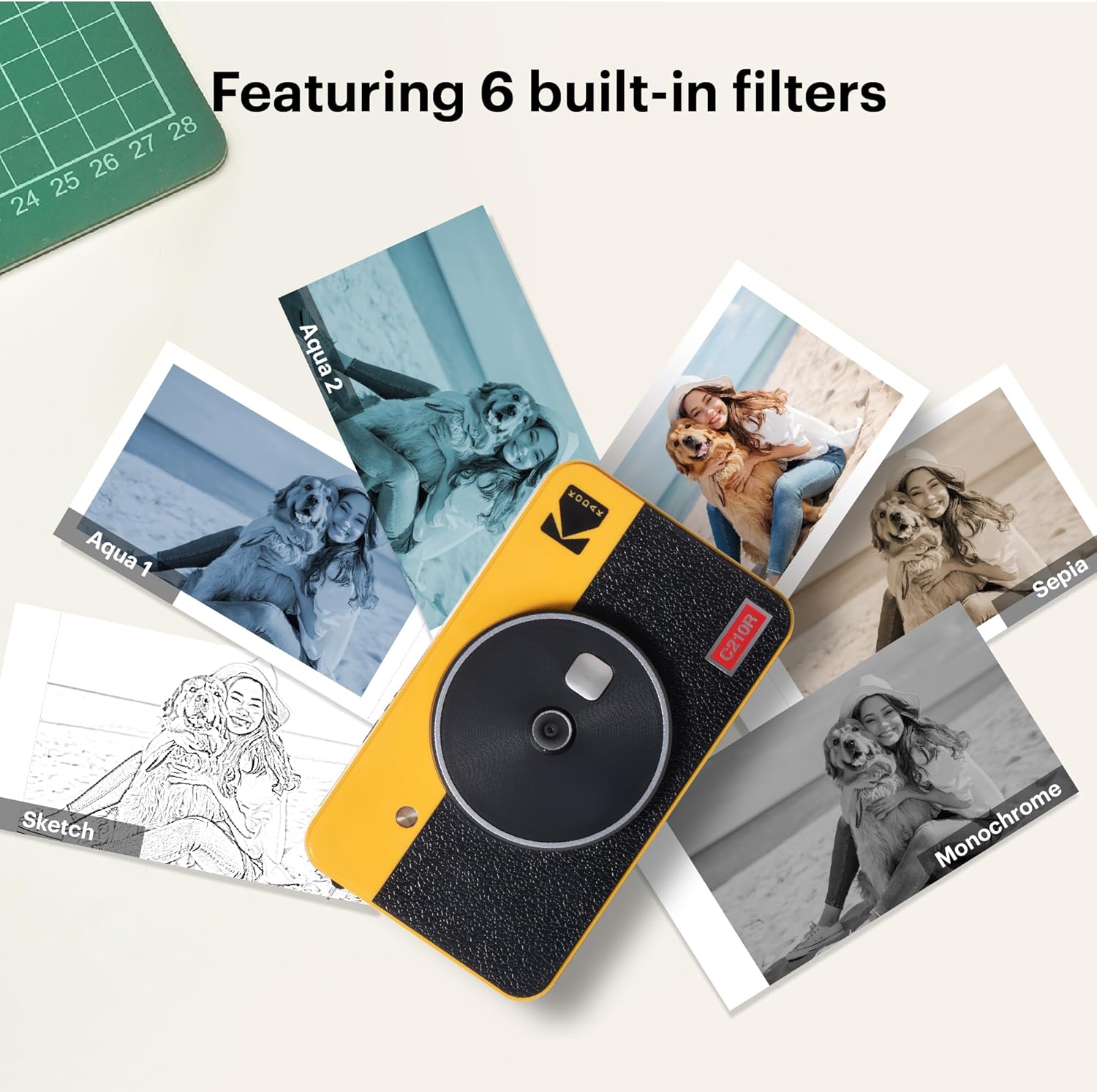 2-in-1 Instant Digital Camera and Photo Printer