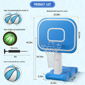 Pool Basketball Hoop