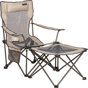 🔥（Second one half price）Vented Reclining Camping Chair with Footrest