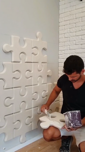 DIY Plasterboard Puzzle