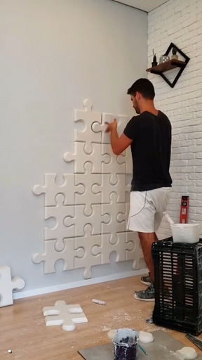 DIY Plasterboard Puzzle