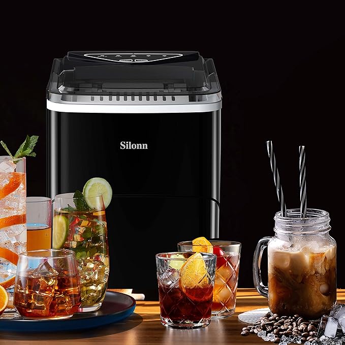 🔥Summer Bash 50% off🌊Silonn Ice Maker Countertop