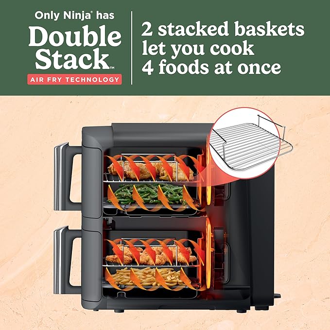 DoubleStack XL 2-Basket Air Fryer