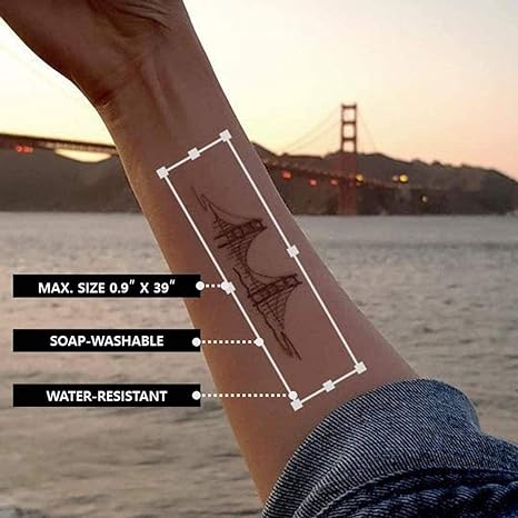 Temporary Tattoo Device Package