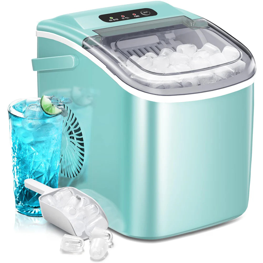 Countertop Nugget Ice Maker with Side Water Tank