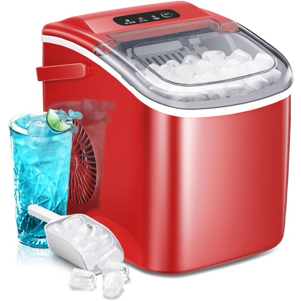 Countertop Nugget Ice Maker with Side Water Tank