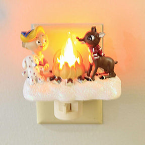 🔥🔥2024 Campfire Flickering Nightlight