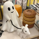 Halloween Ghost Walking Dog Statue   ✈ GLOBAL SHIPPING - FREE OVER $49 ✈