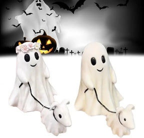 Halloween Ghost Walking Dog Statue   ✈ GLOBAL SHIPPING - FREE OVER $49 ✈