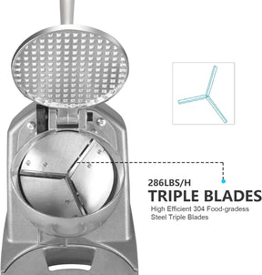 🚀Last Day Special Offer✈️Electric Ice Crusher Triple Blades Ice Crusher Shaver 286lbs