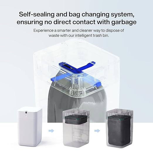 🚀Last Day Special Offer🛒Automatic replacement of smart trash cans