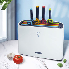 Smart Kitchen Knife Holder Sterilizer and Cookware Set