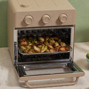 6-in-1 Air Fryer And Toaster Oven With Steam Infusion