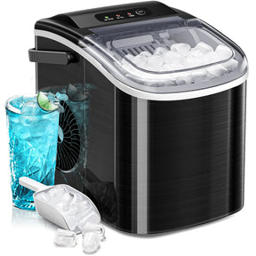 Countertop Nugget Ice Maker with Side Water Tank