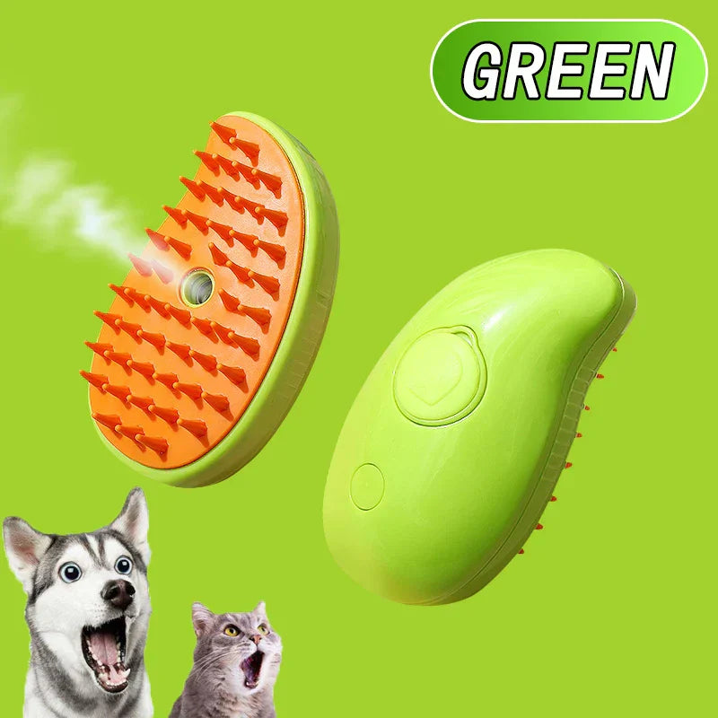 🎁3 in 1 Electric pet Steam Brush