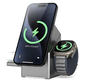 3 in 1 Magnetic Wireless Charger Stand