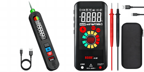 ⚡Rechargeable Voltage Tester Pen with LCD & Temperature Readout