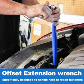 Clearance Sale - Offset Extension Wrench+Cut resistant gloves（Free gift）🎁