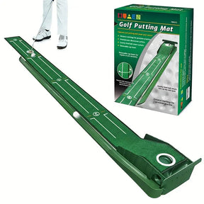 Compact Mini Golf Putting Training Mat