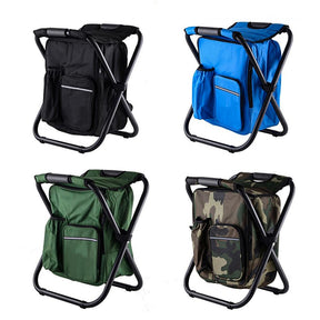 🔥Last Day 49%OFF🎄Folding Stool Backpack Camping Seat