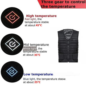 Electric heating vest