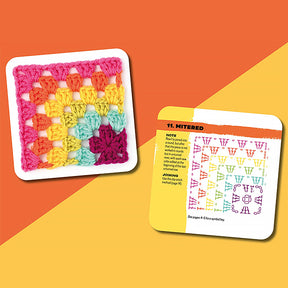 【50 Mix & Match Designs】The Granny Square Card Deck