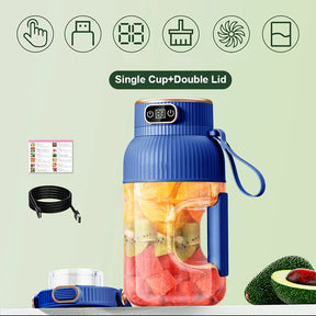 🎁Multifunctional Portable Juicer Cup With Digital Display