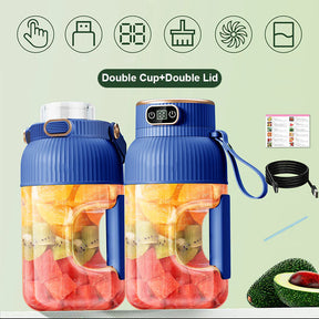 🎁Multifunctional Portable Juicer Cup With Digital Display