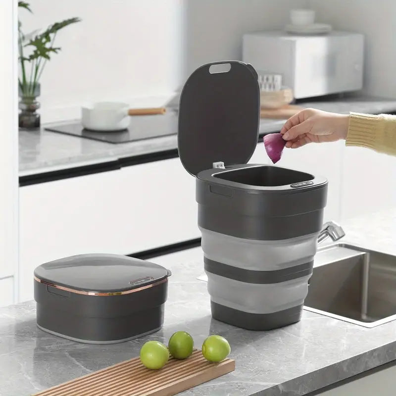 Collapsible Touchless Trash Can