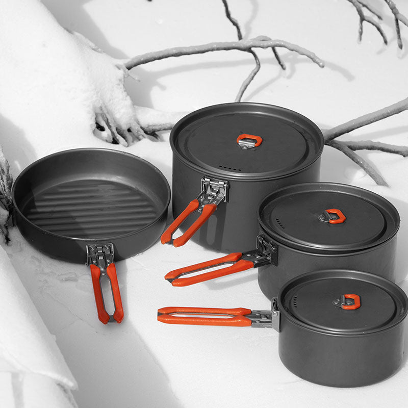 🔥Summer Frenzy🌊Outdoor Camping Cookware Cooking Pot