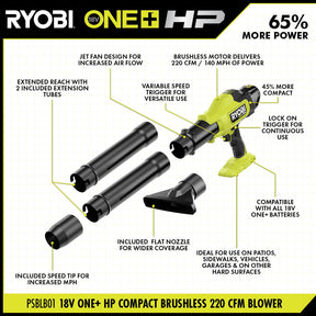 🔥Time-Limited Offer - 18-Volt ONE+ Lithium-Ion Cordless High Volume Power