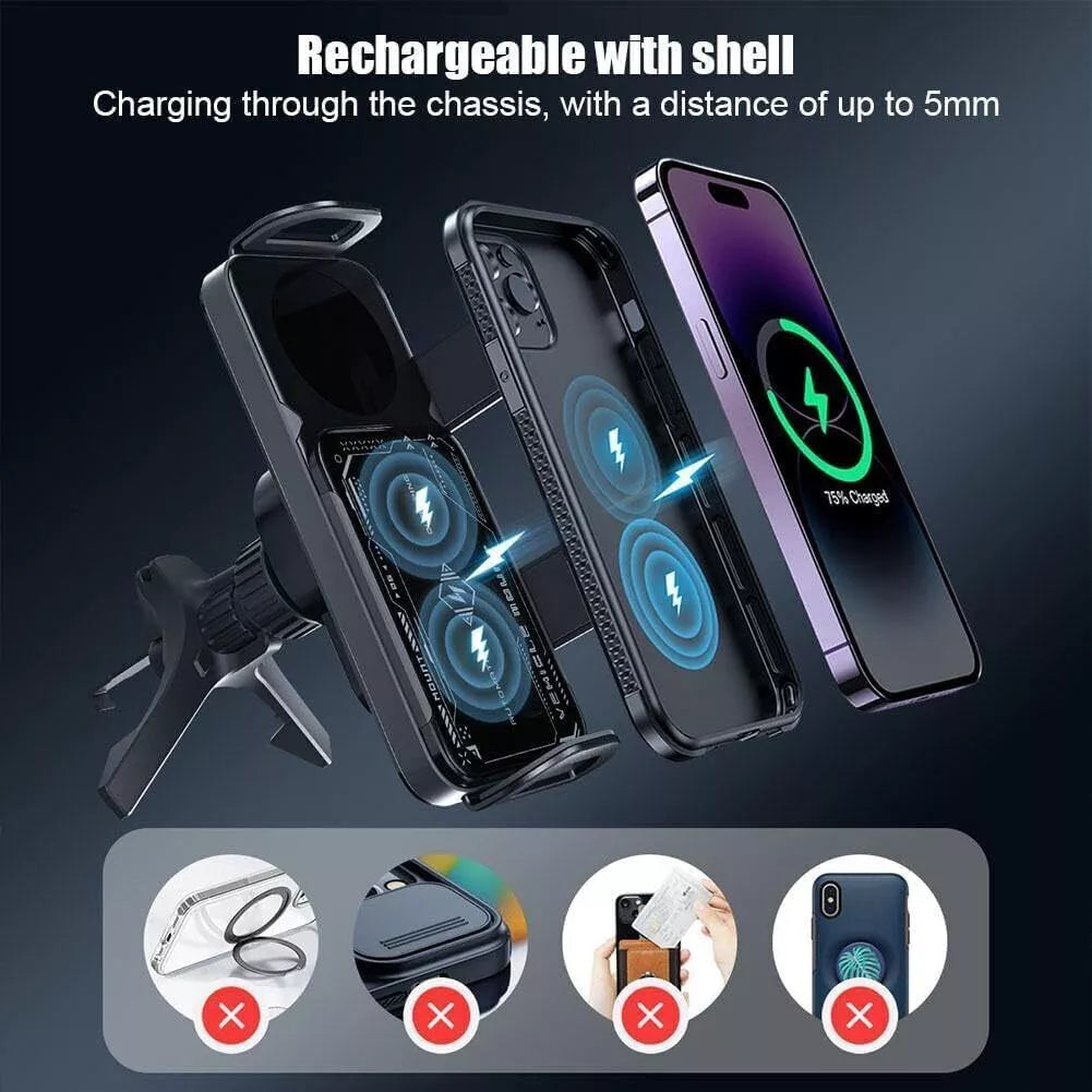 2024 High Intelligent Mobile Phone/Pad Holder, 2 in 1 Auto Rotating Phone Holder