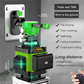 Green Light Laser Level for precision work