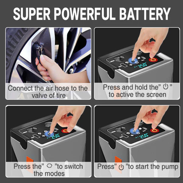 Emergency starting power supply