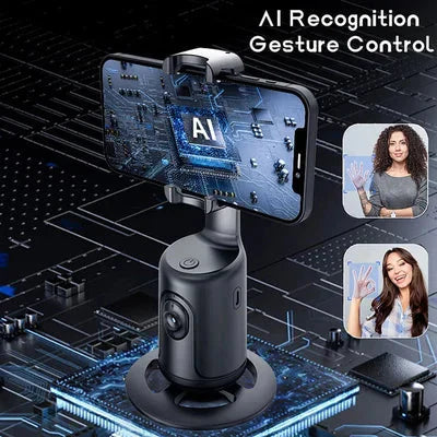 ❄❄❄New Products 50% off-360° Rotation Smart Auto Face Object Tracking Holder